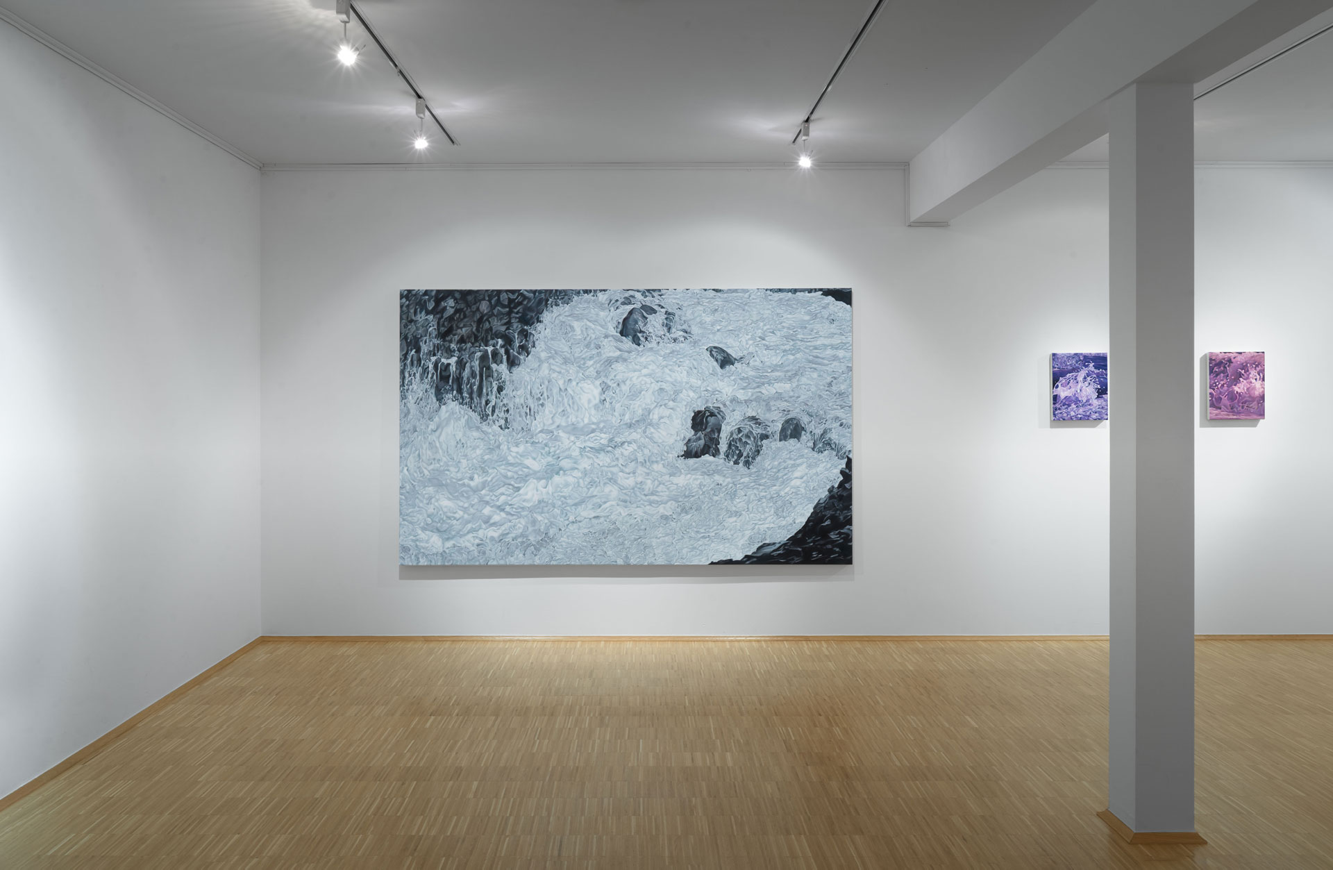 artist Tabea Wasserfall will present a selection of paintings exploring water